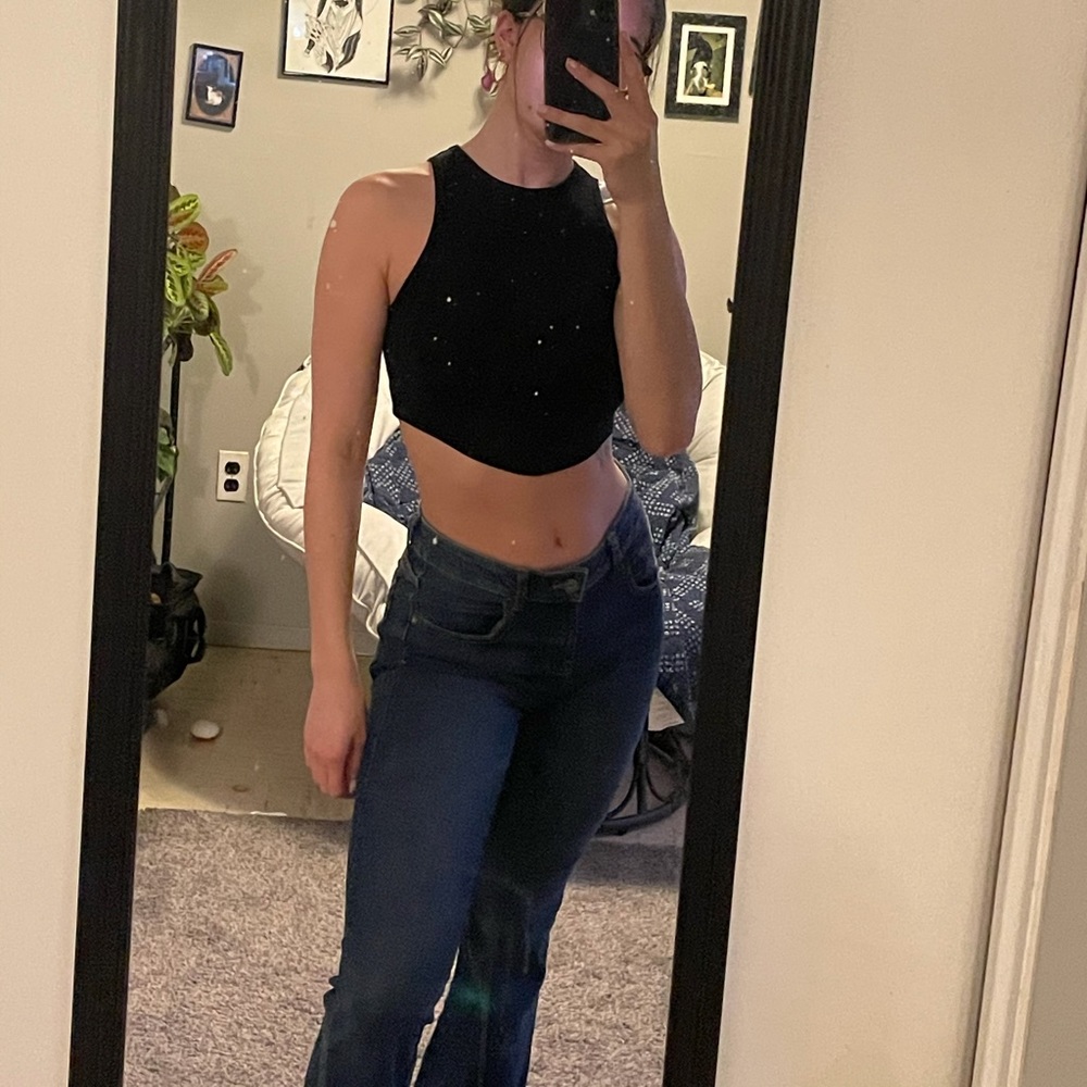 Zara flare jeans